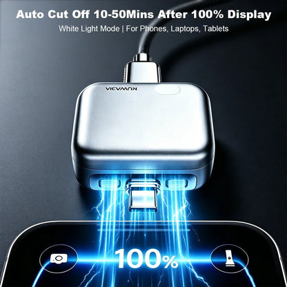 Auto Disconnect Charger Adapter Type-C Charging Separator With Full Charge Auto Cut Function