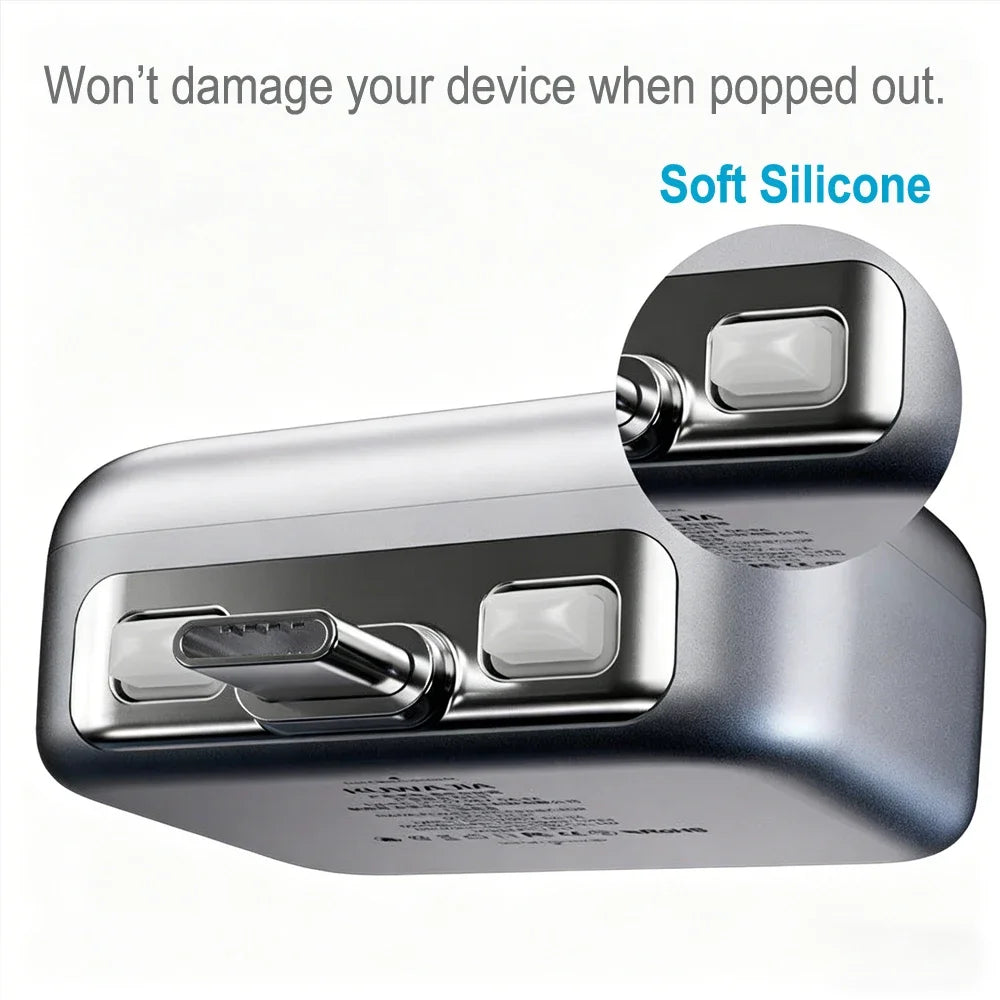 Auto Disconnect Charger Adapter Type-C Charging Separator With Full Charge Auto Cut Function
